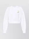 Off-white Roses Arrows Cropped Sweatshirt