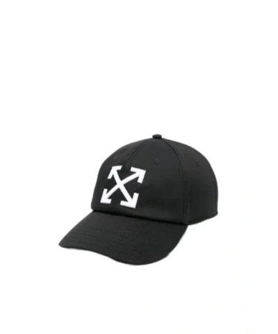 OFF-WHITE OFF-WHITE ARROWS EMBROIDERED CURVED PEAK BASEBALL CAP