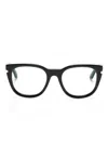 Off-white Round-frame Glasses In Black