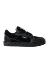 Off-white Off White Black 779 Vulcanized Leather Sneakers In Black