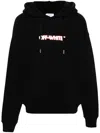 OFF-WHITE ROUND-LOGO HOODIE