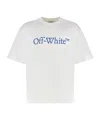 Off-white Cotton Crew-neck T-shirt In White