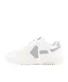 Off-white Round Toe Low Top Casual Shoes In White