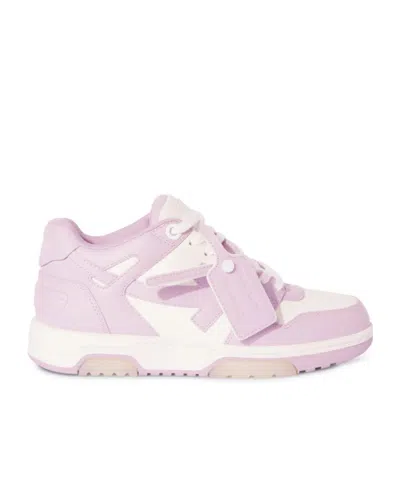 Off-white Off White Women Out Of Office Sneakers In Pink