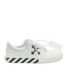 Off-white Round-toe Low-top Casual Shoes In White