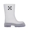 Off-white Reboot Arrow Boots In White