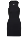 Off-white Off White 'rowing' Black Polyamide Dress