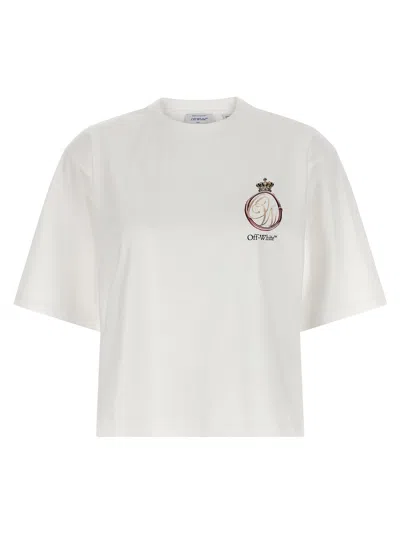 Off-white Royal Crown T-shirt White