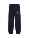 Off-white Royal Patch Cuffed Joggers In Black