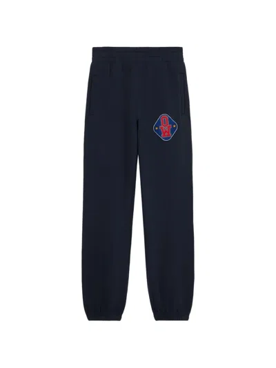 OFF-WHITE ROYAL PATCH CUFF TRACK PANTS