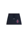 Off-white Royal Patch Mini Skirt In Blue