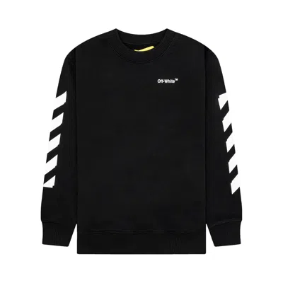 Pre-owned Off-white Rubber Arrow Crewneck 'black/white' | Kid's Size 6