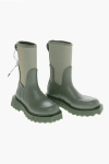 Off-white Rubber And Neoprene Rain Boots