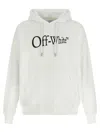 Off-white Run Arrow Skate Sweatshirt In White