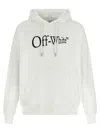 Off-white Run Arrow Skate Sweatshirt In White