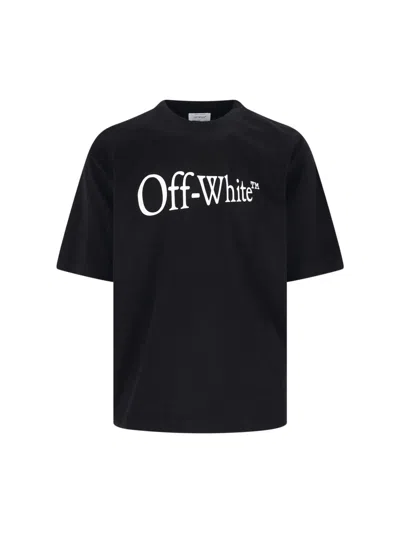 Off-white Run Arrow Skate T-shirt In Black