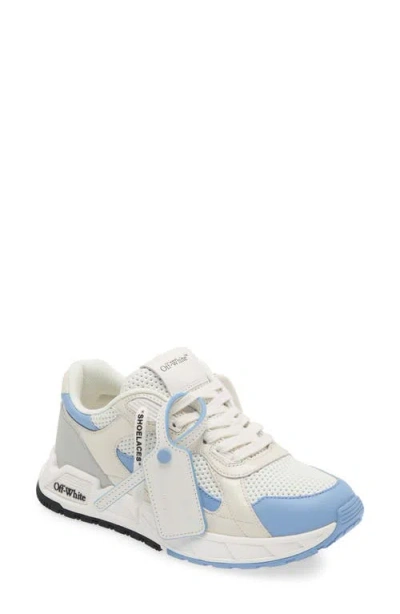 Off-white Runner B Sneaker In White/blue