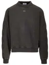 Off-white Off White St. Matthew Crewneck Sweatshirt With Arrow