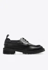 Off-white San Diego Leather Lace-up Shoes In Black