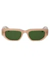 Off-white Sand Acetate  Sunglasses In Neutral