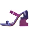 Off-white Bulky Slides In Viola Scuri