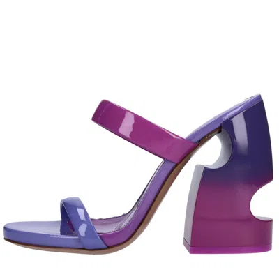 OFF-WHITE OFF-WHITE SANDALS PURPLE