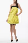 Off-white Ff Dress In Yellow
