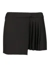 Off-white Savana Mini Skirt In Black