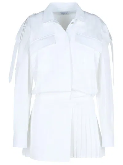 Off-white Savana White Cotton Dress