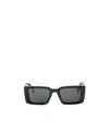 Off-white Savannah Rectangle-frame Sunglasses In Gray