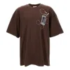 Off-white Scan Arr Over T-shirt 'brown'