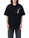 Off-white Graphic Arrow Scan T-shirt With Short Sleeves In Black
