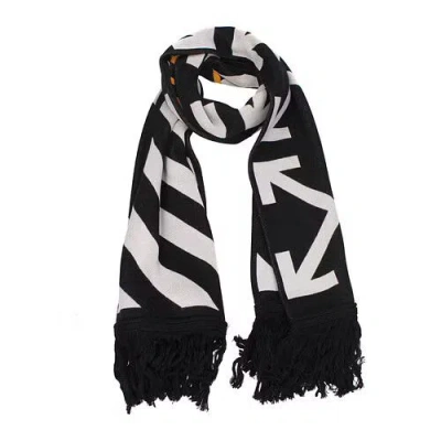Pre-owned Off-white Scarves In Multicolor