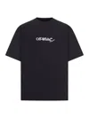 Off-white Graphic Print Short Sleeve Skate T-shirt In Black