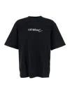 Off-white Graphic Print Short Sleeve Skate T-shirt In Black