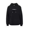 Off-white 'scribble Arrow' Skate Fit Hoodie In Black