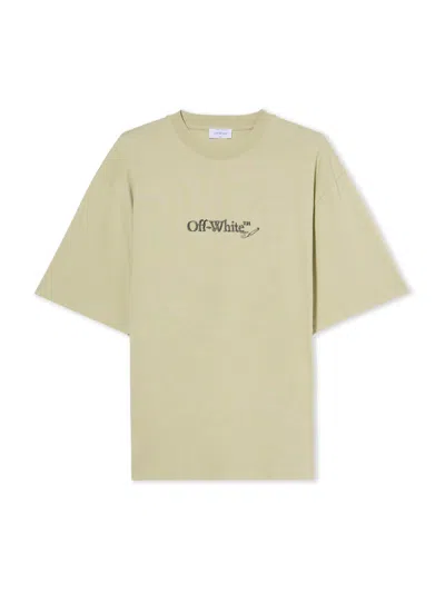 Off-white Scribble Arrow Skate Logo T-shirt In Neutral