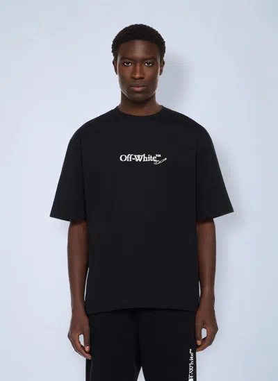 Off-white Scribble Arrow Skate Logo T-shirt In Black