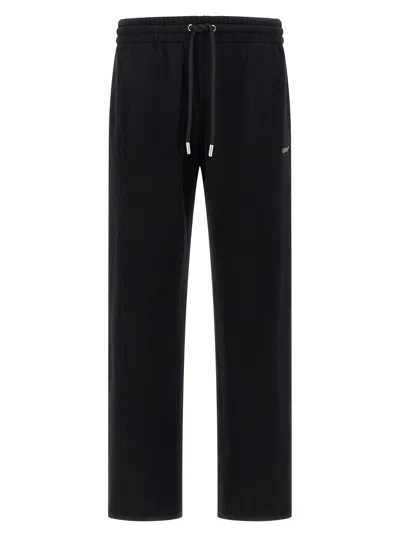 Off-white Scribble Diag Joggers In Black