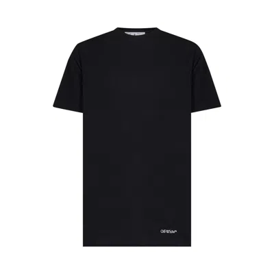 Pre-owned Off-white Scribble Diag Slim Short-sleeve Tee 'black/white'