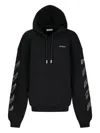 Off-white Scribble Hoodie In Black