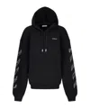 Off-white Scribble Hoodie In Black