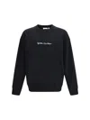 Off-white Script Arrow Diagonal Skate Sweatshirt In Black