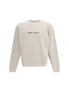 Off-white Script Arrow Crewneck Sweatshirt In Neutral