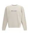 Off-white Script Arrow Crewneck Sweatshirt In Neutral