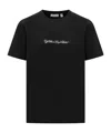 Off-white Arrow Script Short-sleeve T-shirt In Black