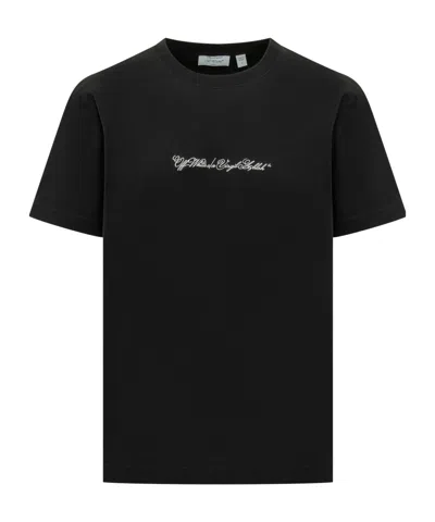 OFF-WHITE OFF-WHITE SCRIPT ARROW PRINT T-SHIRT
