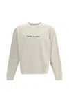 Off-white Script Arrow Crewneck Sweatshirt In Neutral
