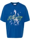Off-white Script Mary T-shirt In Blue