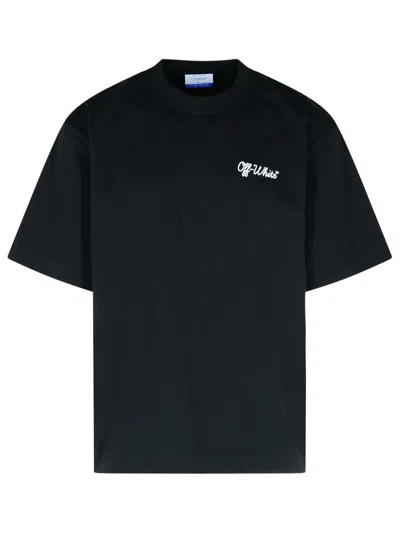Off-white 'script Skate' Black Cotton T-shirt